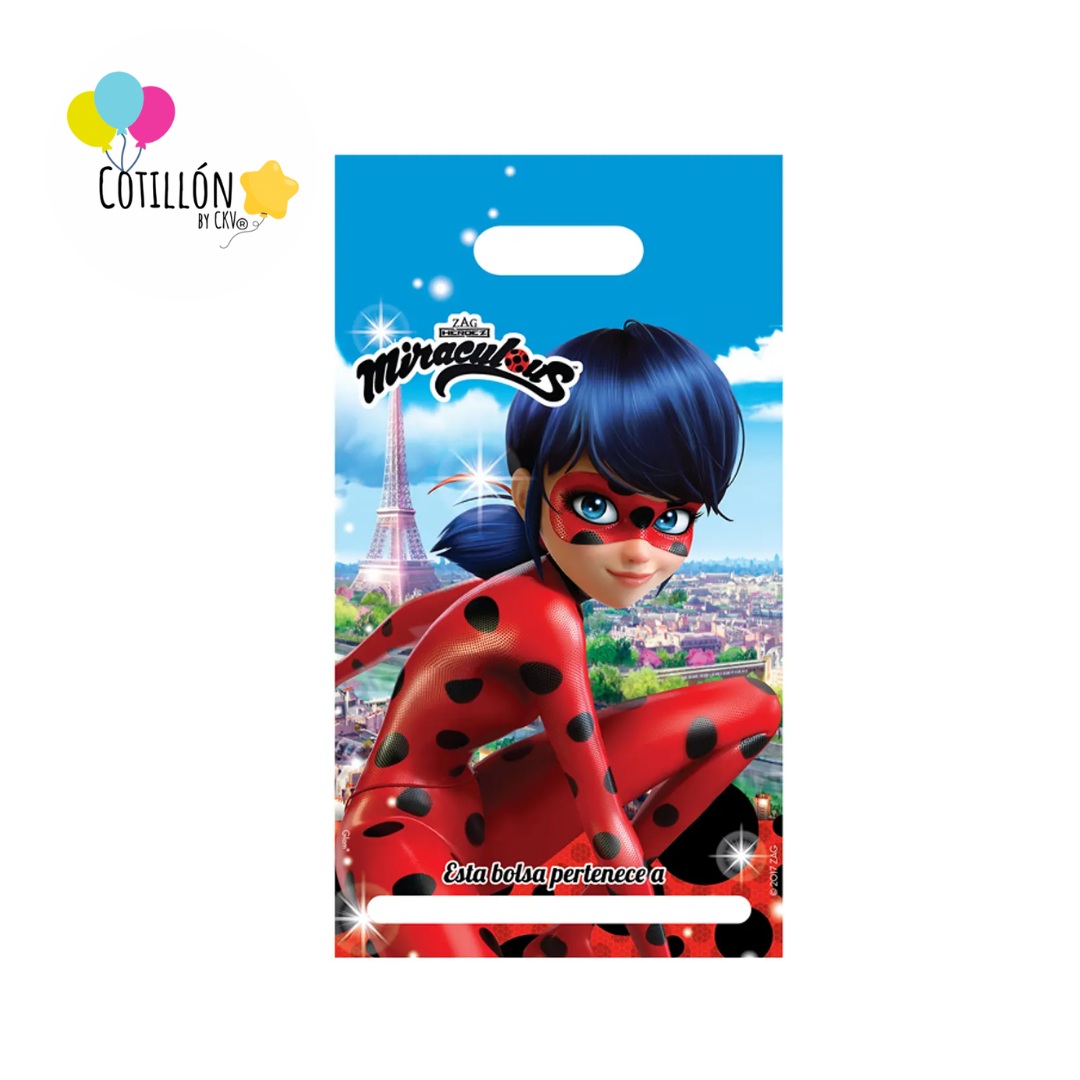 Bolsa de dulces Lady Bug x6 Unidades