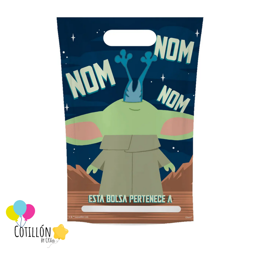 Bolsas de Dulces Mandalorian x6 Unidades