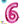 Globo Número 6 Metalizado 16