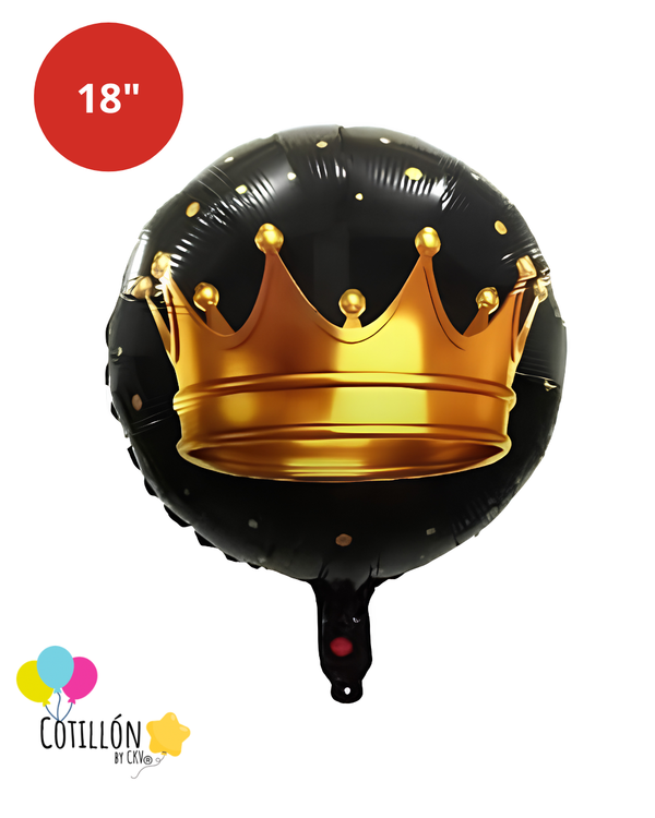 Globo Metalizado con Mensaje 18 Pulgadas