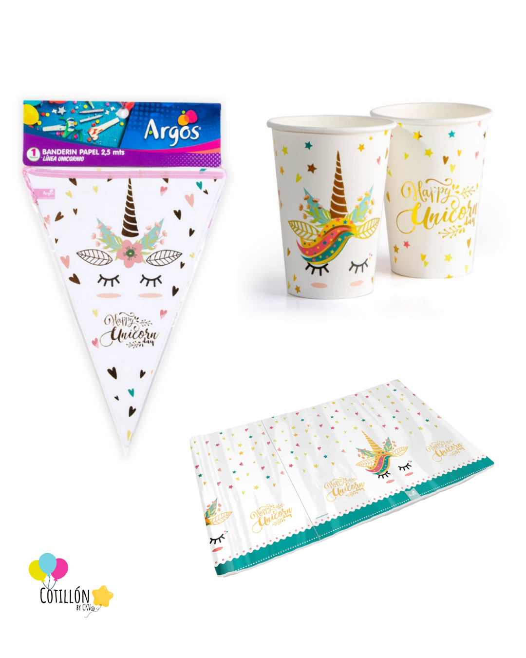 ⭐ Pack Decoración Unicornio