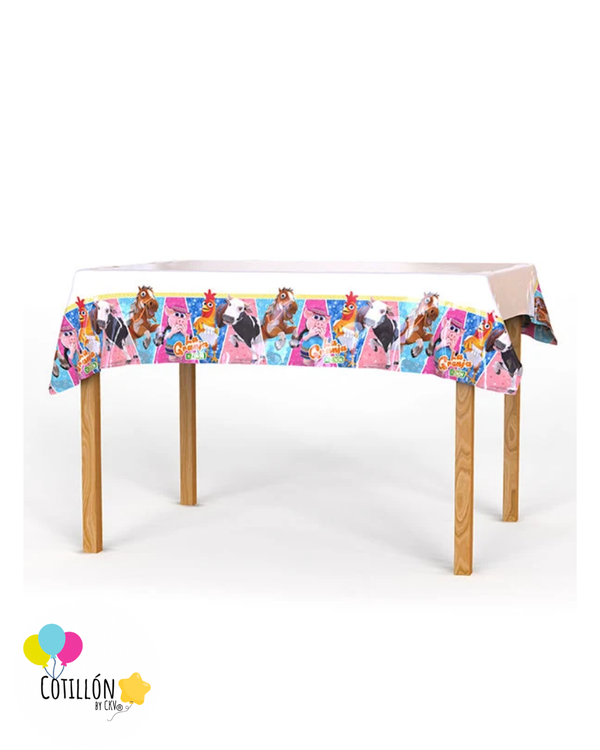Mantel La Granja de Zenón para Cumpleaños 🎉