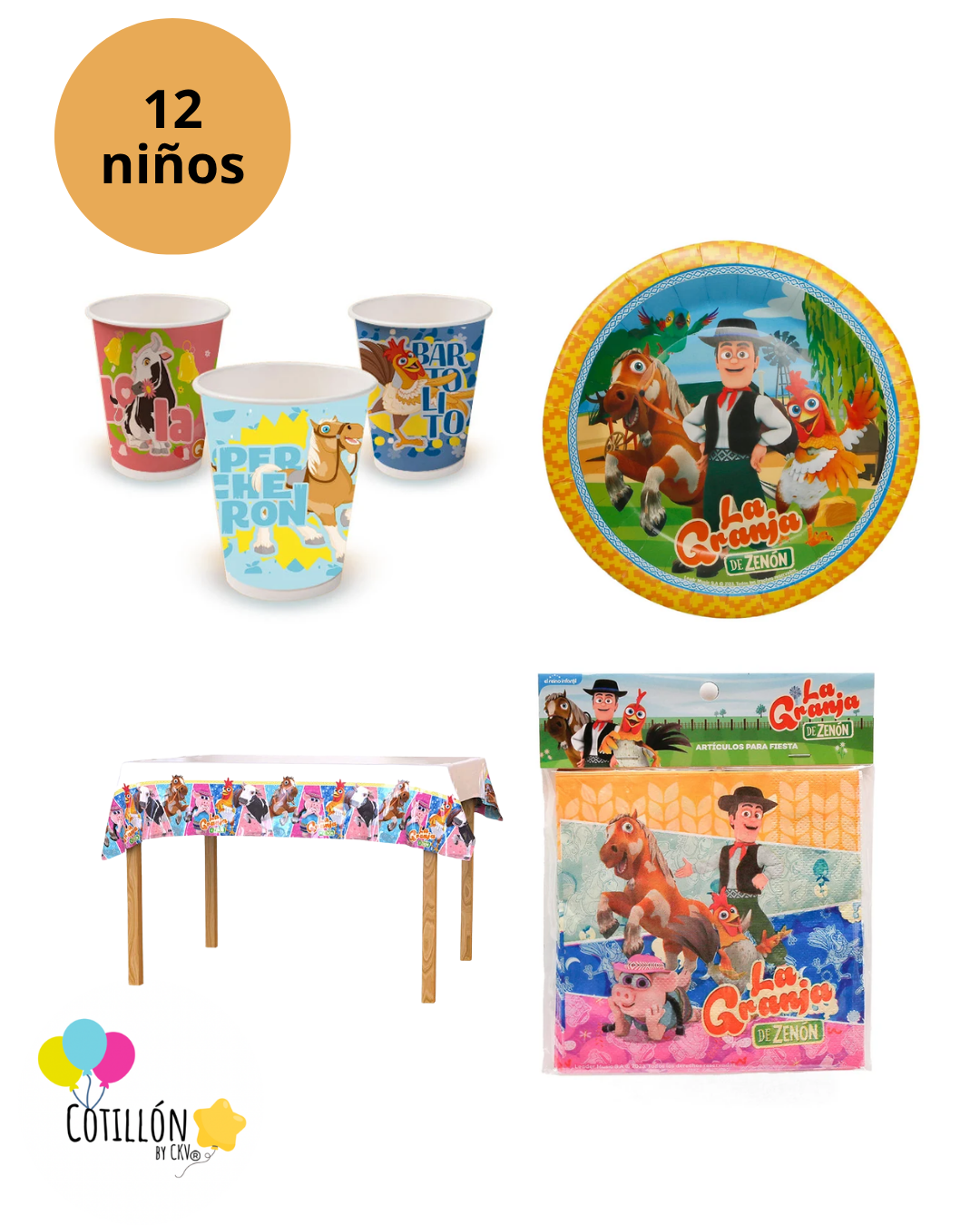 ⭐ Pack Mesa Familiar La Granja de Zenon