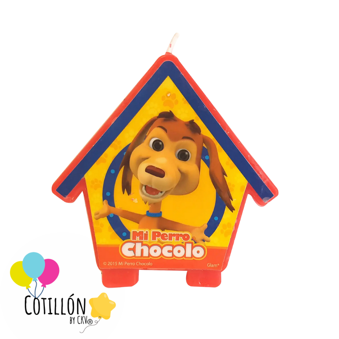 Vela Mi Perro Chocolo