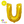 Globo Metalizado Letra U 16