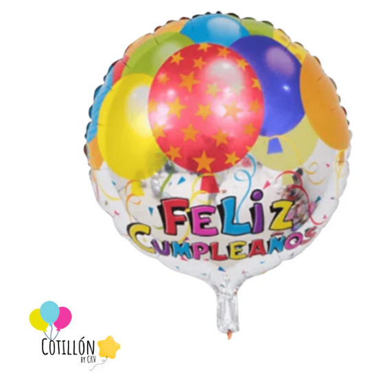 Globo Metalizado con Mensaje