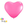Globo Látex Corazón Rojo x 12 Unidades