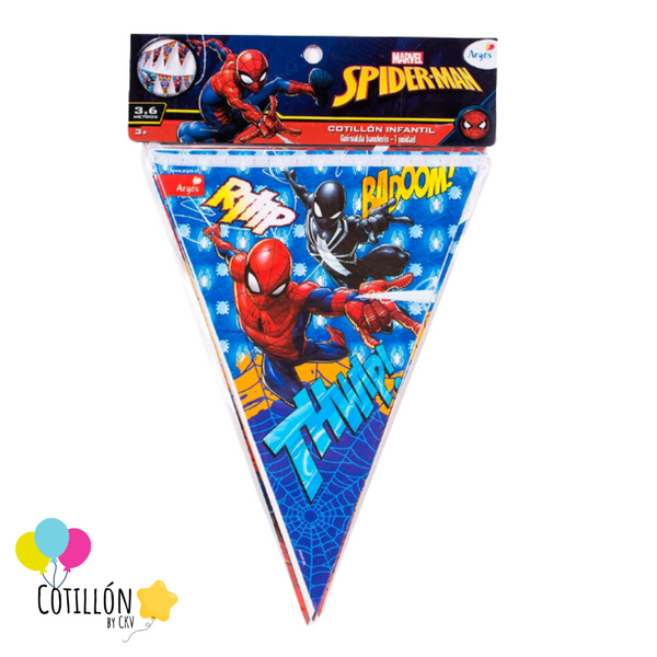 Banderín Spiderman