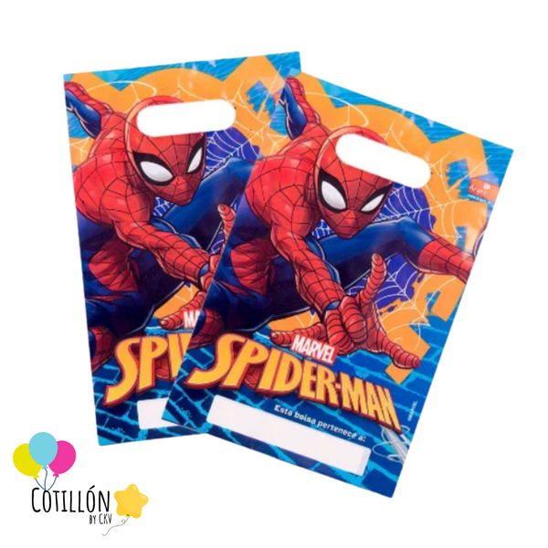 Bolsa de Dulces Spiderman x 6 Unidades