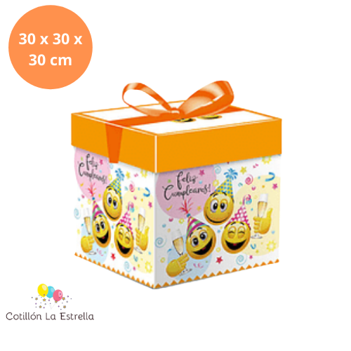 Caja de Regalo FC Grande Emojis