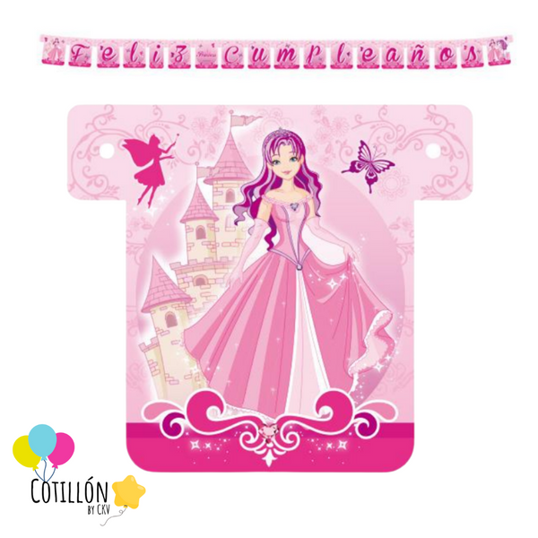 Feliz Cumpleaños Princesa y Unicornio
