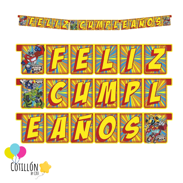 Feliz Cumpleaños Rescue Bots