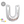 Globo Metalizado Letra U 16