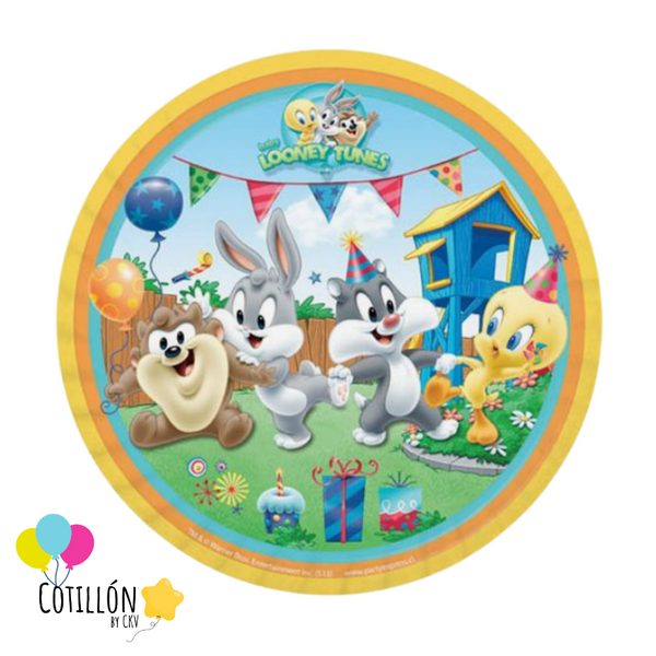 Platos Looney Tunesx 6 Unidades
