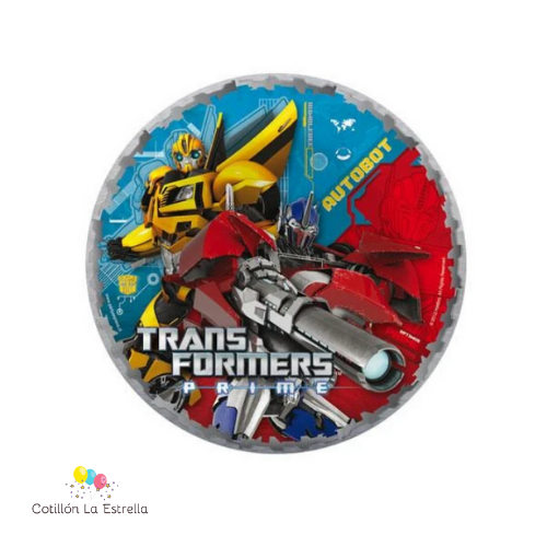 Platos Transformer x 6 Unidades