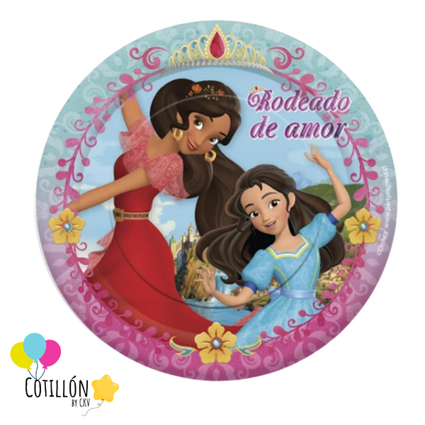 Platos Elena de Avalor x 6 Unidades