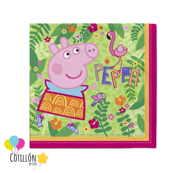 Servilleta Peppa Pig x 12 Unidades