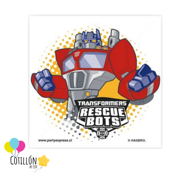 Servilletas Rescue Bots x 12 Unidades