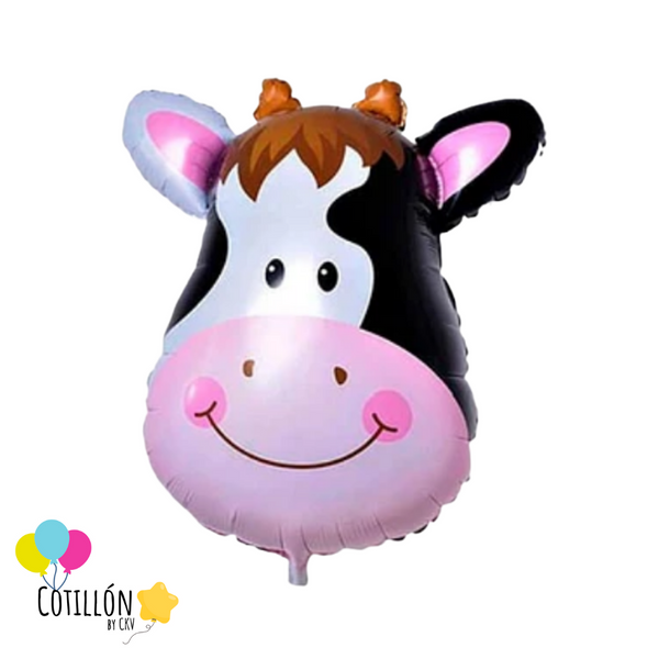 Globo Metalizado Forma de Vaca