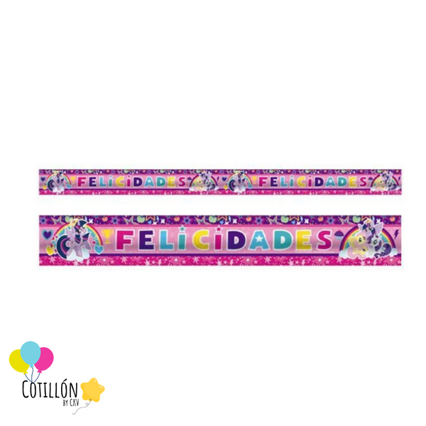 Banner Metalico My Little Pony