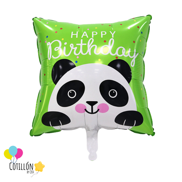 Globo Feliz Cumpleaños Panda