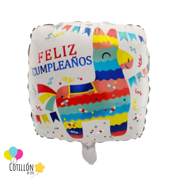 Globo Feliz Cumpleaños Llama