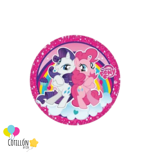 Platos My Little Pony x 6 Unidades